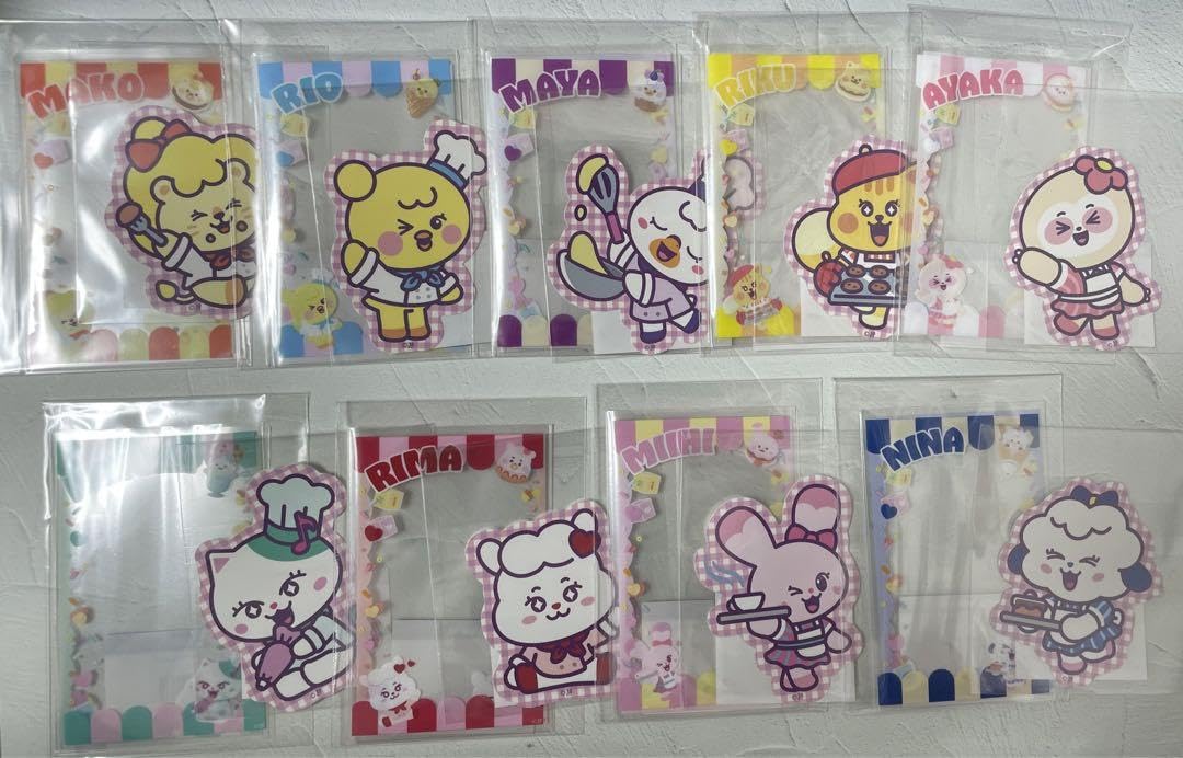 Amazon.co.jp: NiziU オンラインくじ E 賞 F賞 NIZOO セット : おもちゃ