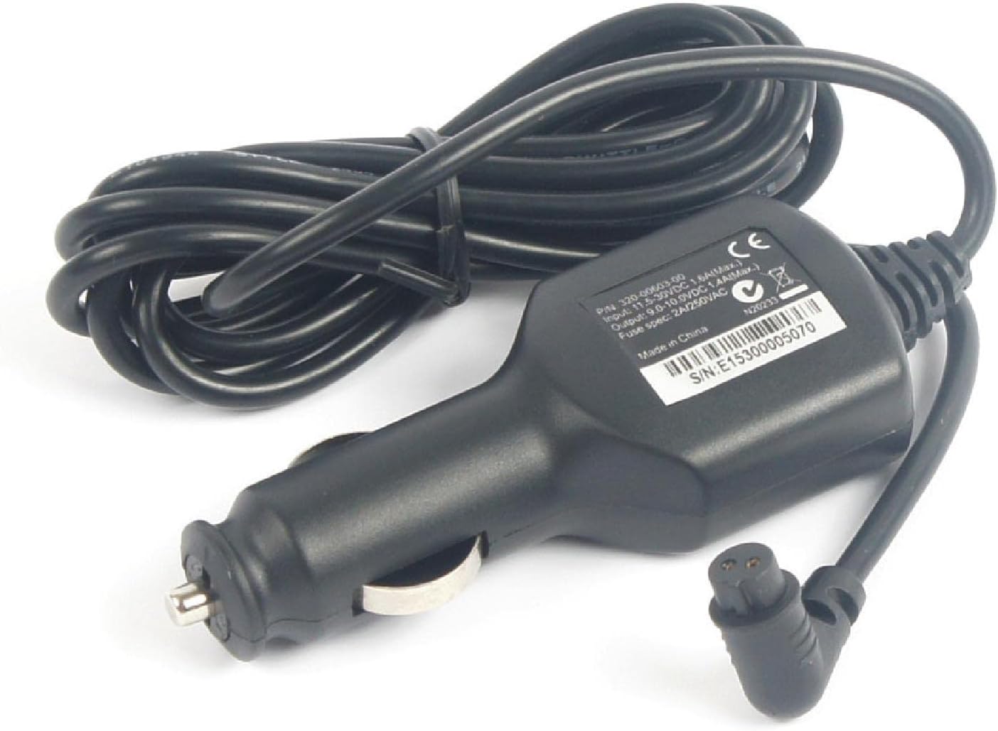 TECKEEN Vehicle GPS Car Charger Power Cord for Garmin GPS Rino 650 655T 610, Replacement DC Adapter 12V/24V