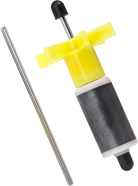 Mxfans Yellow 16mm Replacement Filter Impeller Rotor Shaft Bearing Pump Rotor