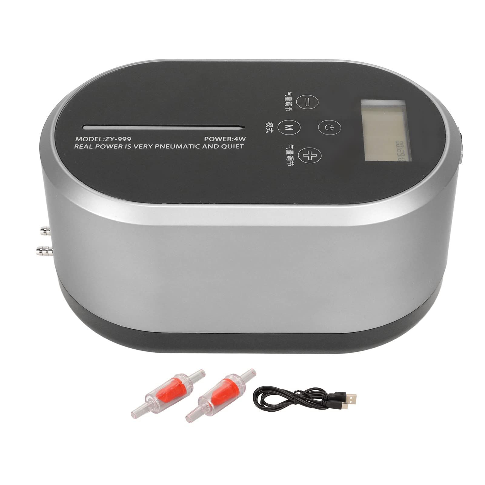 Bomba de Aire para Acuario, Bomba de oxígeno para Acuario, Corte de energía de Gran Volumen, Arranque automático, Bomba de Aire Ultra silenciosa para pecera de Acuario