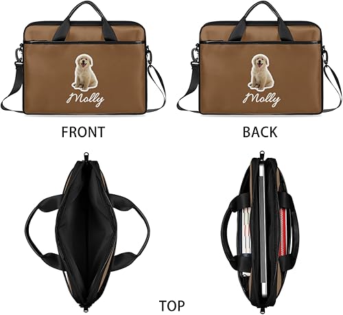 Miniatura 5 de Bolsa personalizada para laptop, bolsa de hombro personalizada para laptop, bolsa de computadora portátil, regalos para familiares y amigos