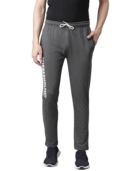 Men's Slim Fit All Season Wear Cotton Track Pants - Trackpant with Drawstring Elastic Waistband, Lower for Jogging, Gym, Sports & Dailywear