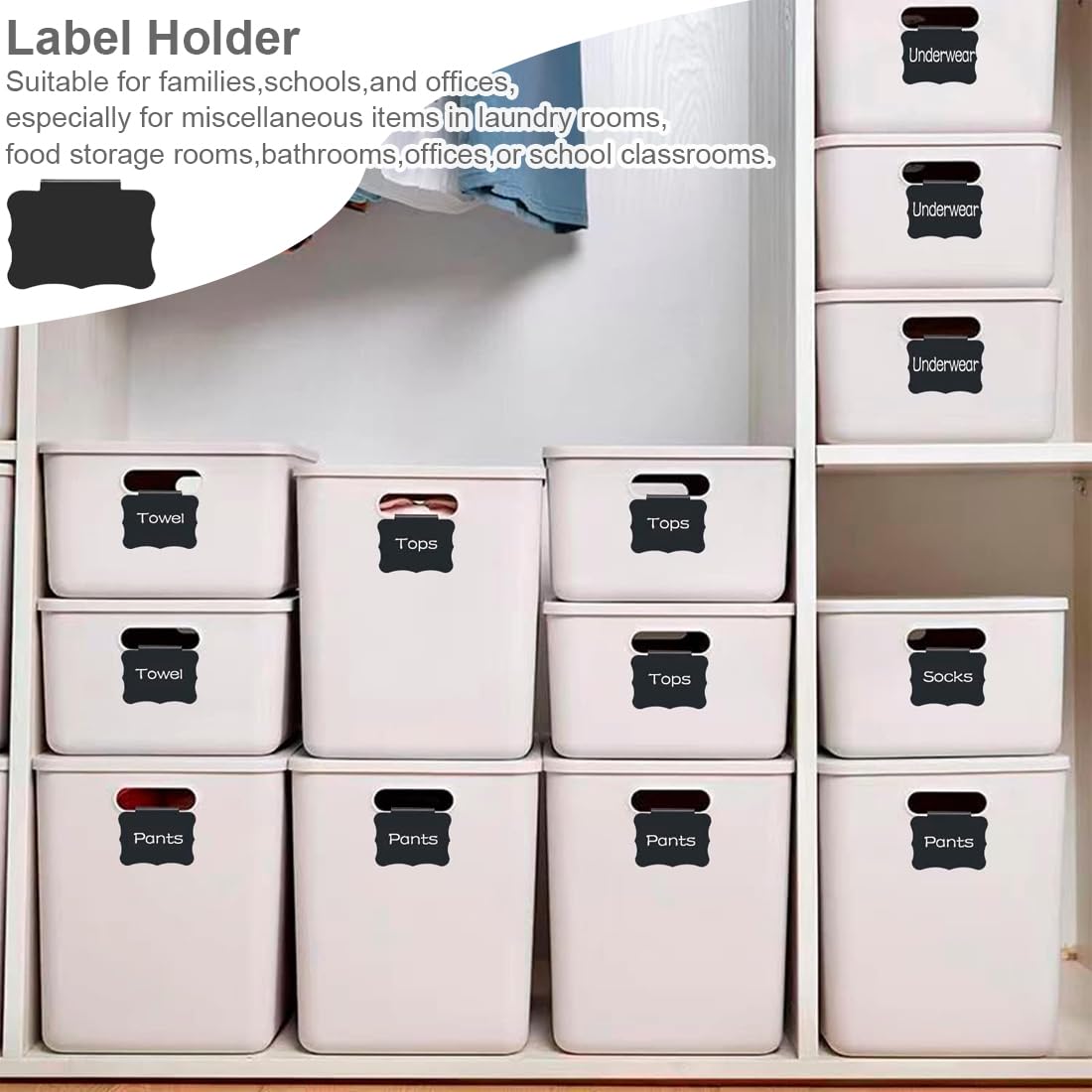 12 Mini Lavagne Cancellabili Con Pennarelli - Cartellini Prezzi In PVC, Clip-on, Per Matrimoni, Feste, Ristoranti - Foto 12