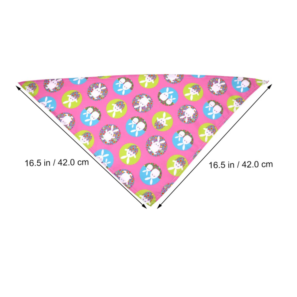 POPETPOP 15pièces Bandanas Animaux De Compagnie Imprimés Pâques Écharpes Triangulaires Lavables pour Chiens Et Accessoires Festifs Et Amusants