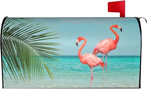 Miniatura 51 de Funda magnética impermeable para buzón de buzón de flores rústicas, pájaros y mariposas, decoración de buzón de 21 x 18 pulgadas Flores Rústicas