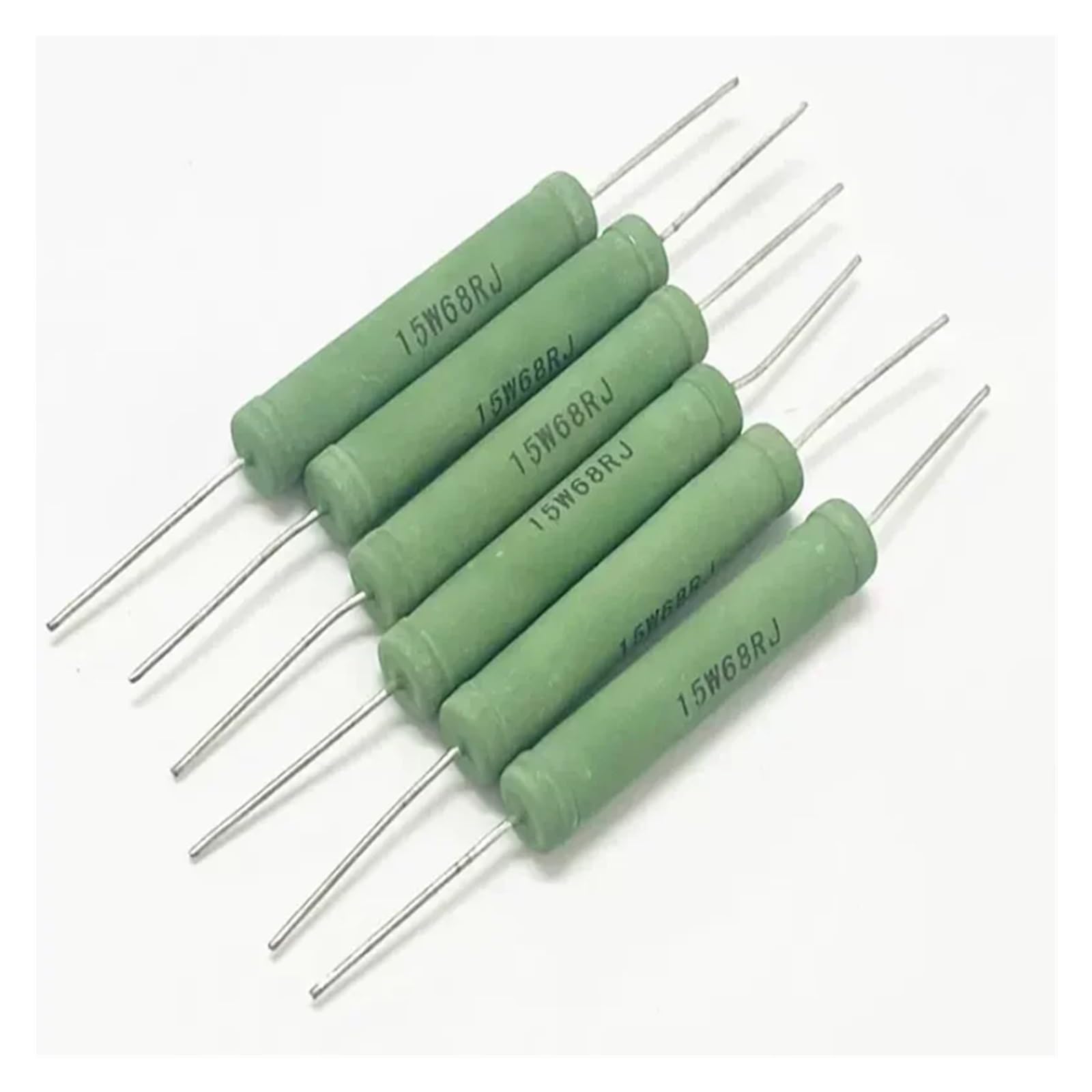 YMUGUEGH 5PCS/Lot 15W Wire Wound Resistance RX21 0.1R~47K 0.22R 1R 2R 4.7R 15R 20R 27R 33R 62R 100R 220R 1K 2K 3K 4.7K 10K 15K 18K 30K(15W 1.5K)