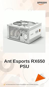 Amazon.in: Buy Ant Esports RX650 650 Watt 80 Plus Bronze Certified
