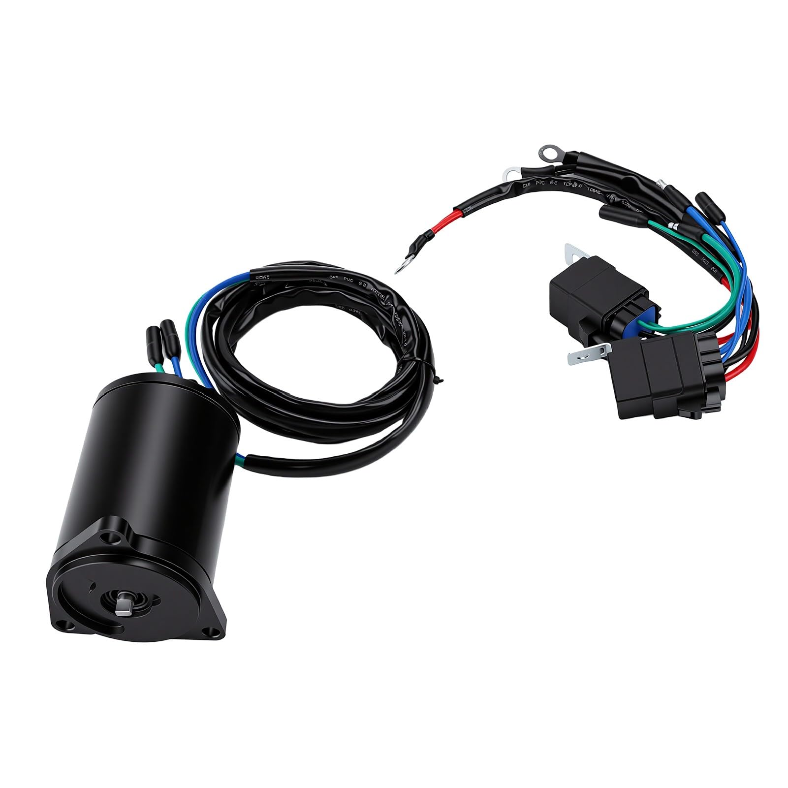 Motor de Fuerza de Trim para Fuera de Borda 12V 2 Cables con Relé