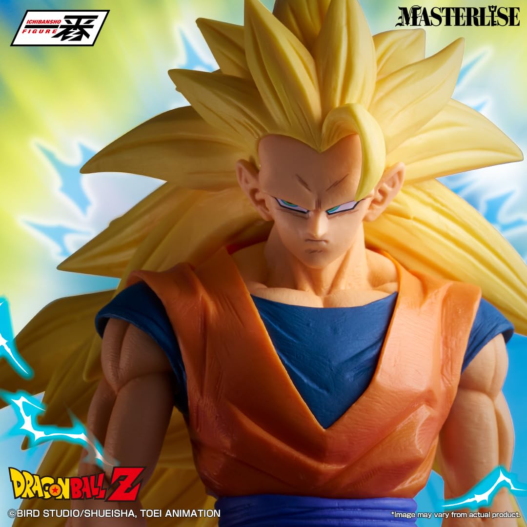 Ichibansho Figure - Dragon Ball Z - Super Saiyan 3 Son Goku (Bitwa Super Saiyan) Masterlise kolekcjonerska statuetka