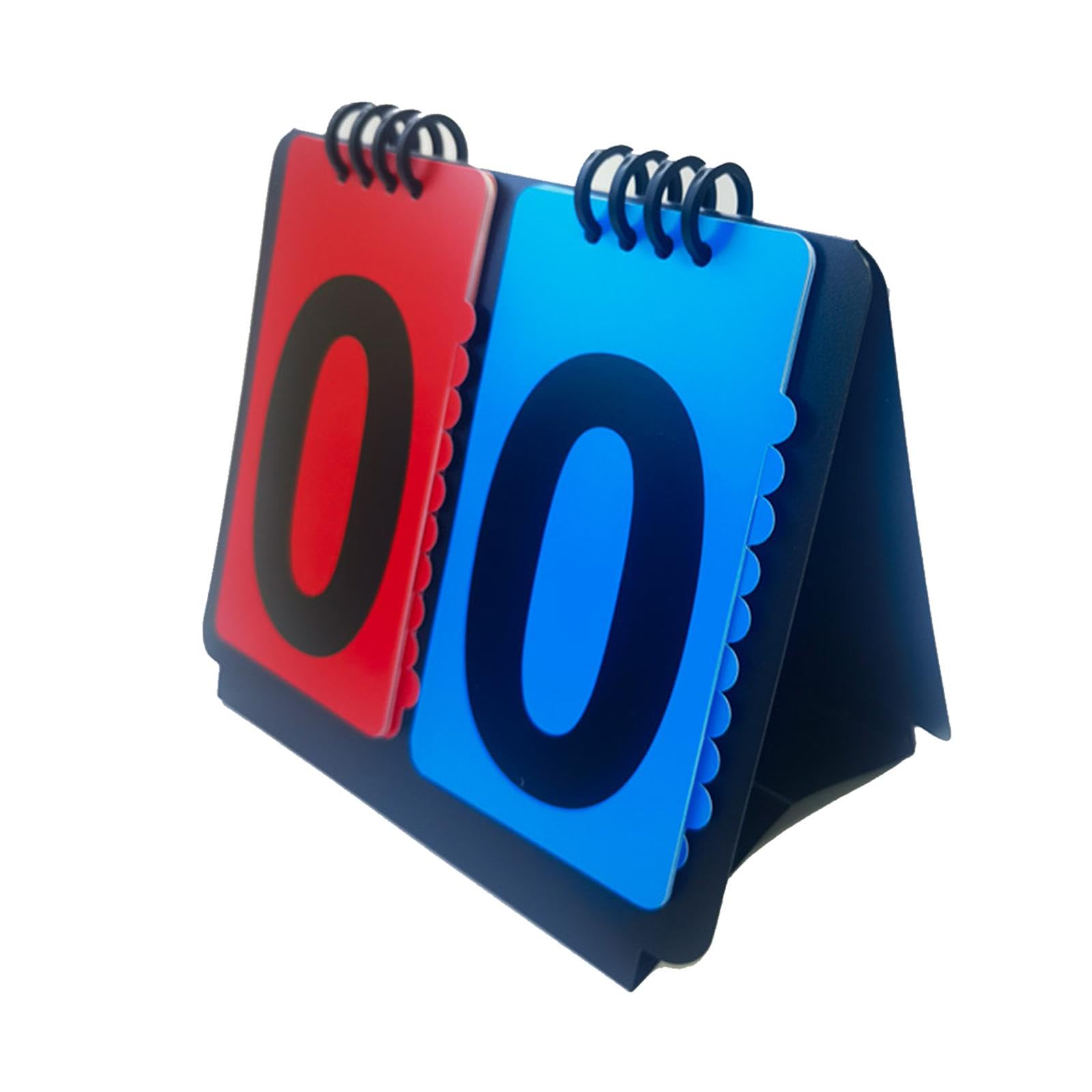 kowaku Score Counter Sports Scoreboard Manual Score Flip Cards Portable Flip Number Score Board Table Score Flippers for Volleyball, 2 Digits