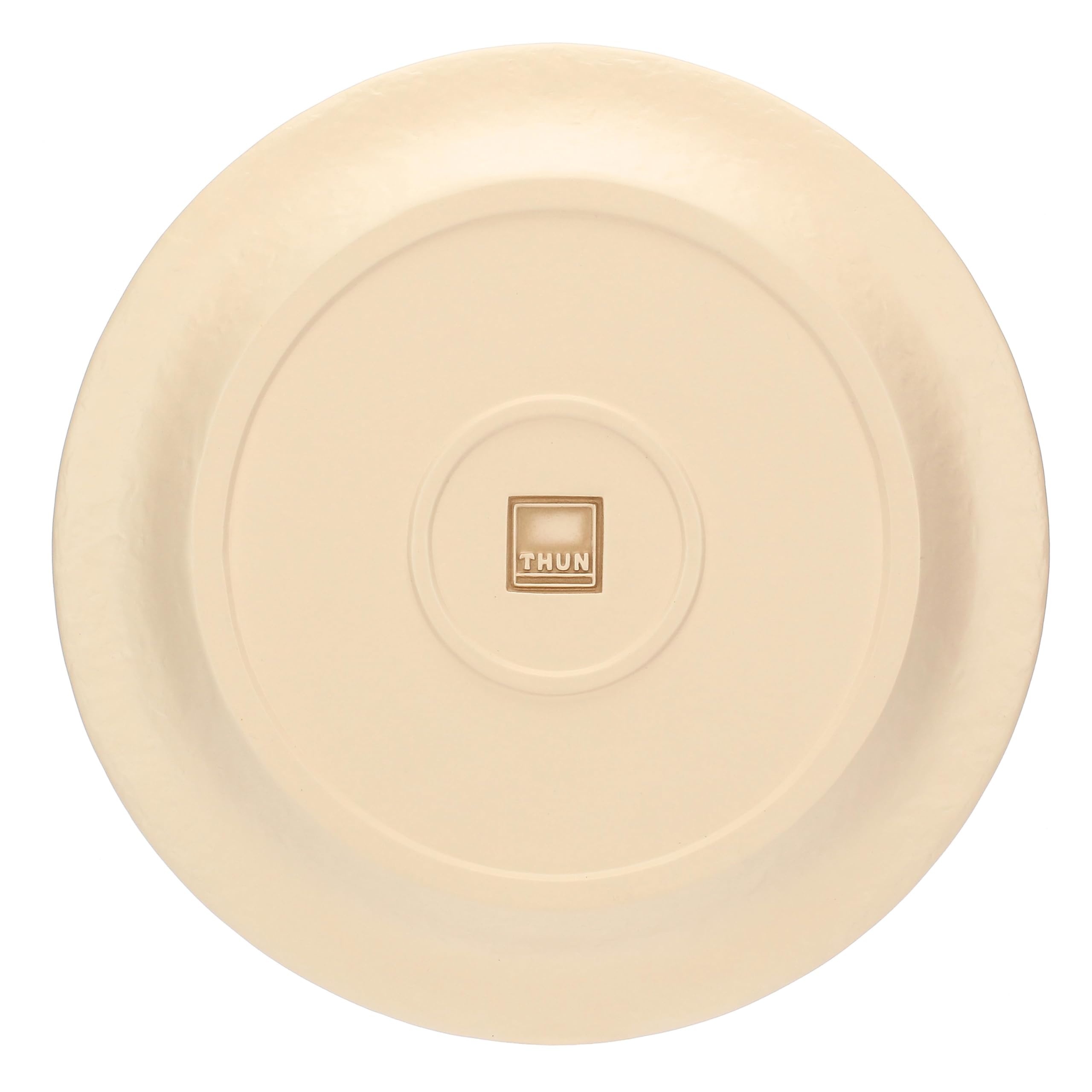 THUN - Centrotavola - ceramica - Collezione Country Bloom - 30,1 x 30,1 x 3,2 cm
