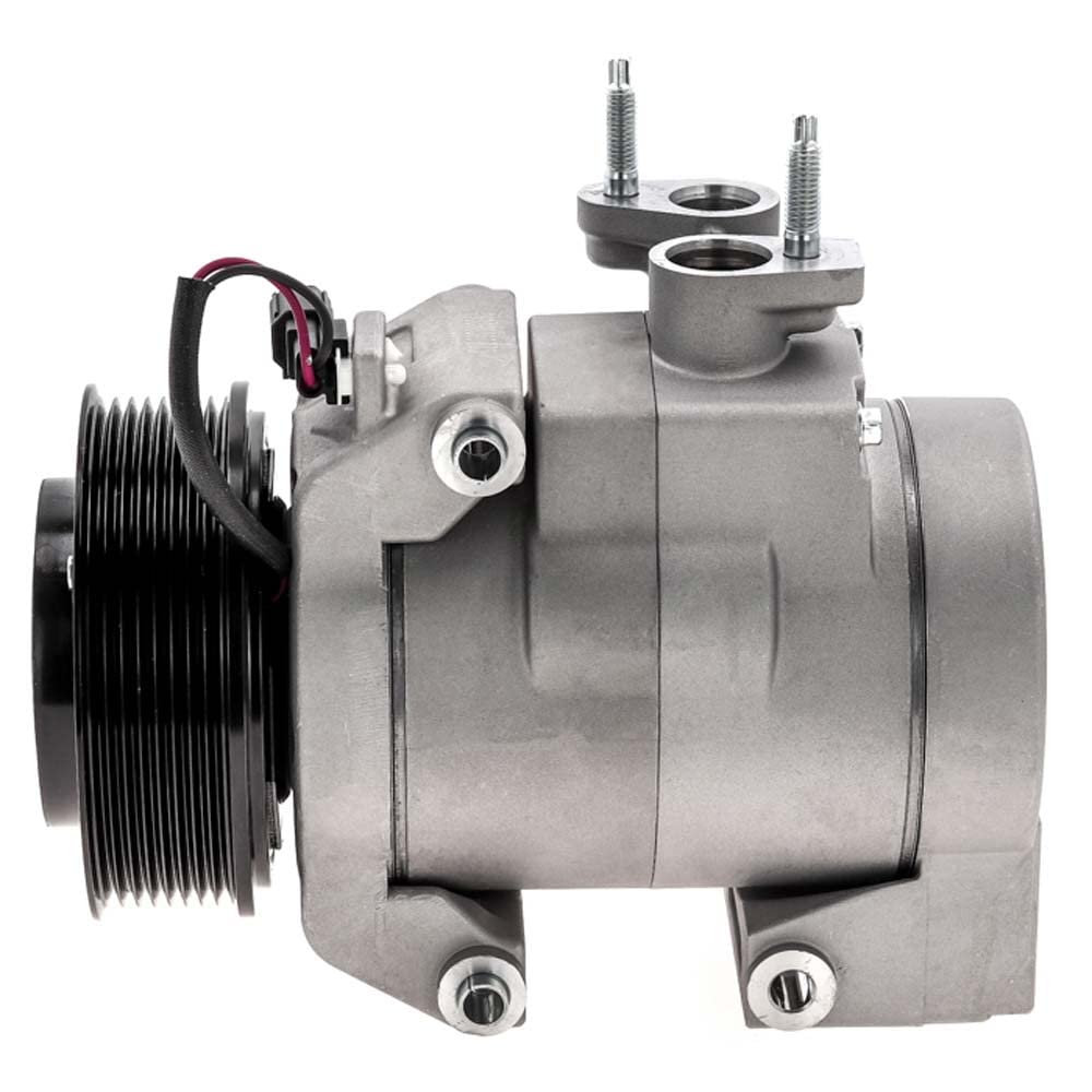 AC Compressor & A/C Clutch For Ford F250 F350 F450 F-250 F-350 F-450 Super Duty 6.7L PowerStroke Diesel 2017 2018 2019 - BuyAutoParts 60-04652NA New