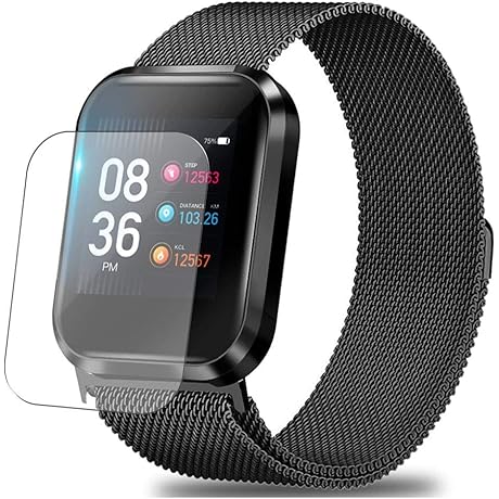 [3 Pack] Synvy Screen Protector Film, compatible with HOKONUI CD16 Smart watch
