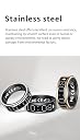 FYFIT Smart Ring Pro | Buy Sizing Kit First | Caller Notifications & Vibration Alerts | Built-in LED Display | Sleep Tracker, Heart Rate, HRV & SPO₂ | Sports Modes | Gesture Control | Black | Size 12 gallery image