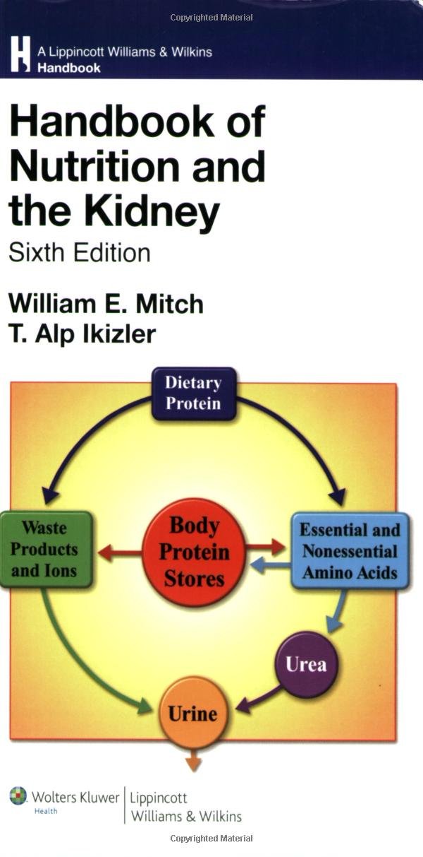 Buy Handbook of Nutrition and the Kidney (Lippincott Williams and Wilkins Handbook Series) — BookShops.in