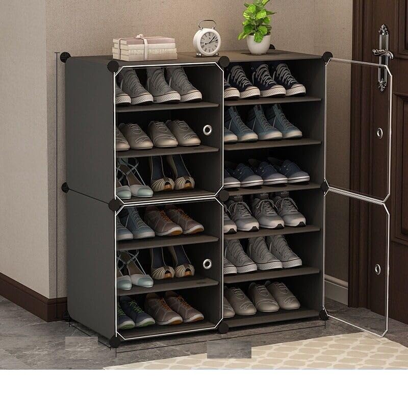See full amazon price history chart for KEEKOS Portable Shoe Rack For Home Plastic With Door,Adjustable Bedroom/Outdoor Waterproof, Storage Organizer,High-Density Pp Frame Stability (White, White, Grey Transperent20 X 3 Cm) KEEKOS Portable Shoe Rack For Home Plastic With Door,Adjustable Bedroom/Outdoor Waterproof, Storage Organizer,High-Density Pp Frame Stability (White, White, Grey Transperent20 X 3 Cm) (B0D72S8JCF) Amazon Price History, Amazon Price Tracker