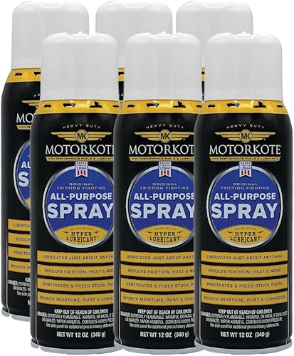 Vista 2 de Motorkote Lubricante en aerosol multiusos Penetra, lubrica y protege superficies metálicas 12 onzas, individual
