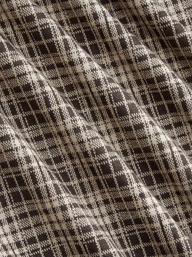 Image of CIDER Plaid Wide Leg Pants for Women Checkered Pants Business Trousers | Side Pockets,Fall Fashion,Winter Trendy Outfits,Mid Waist