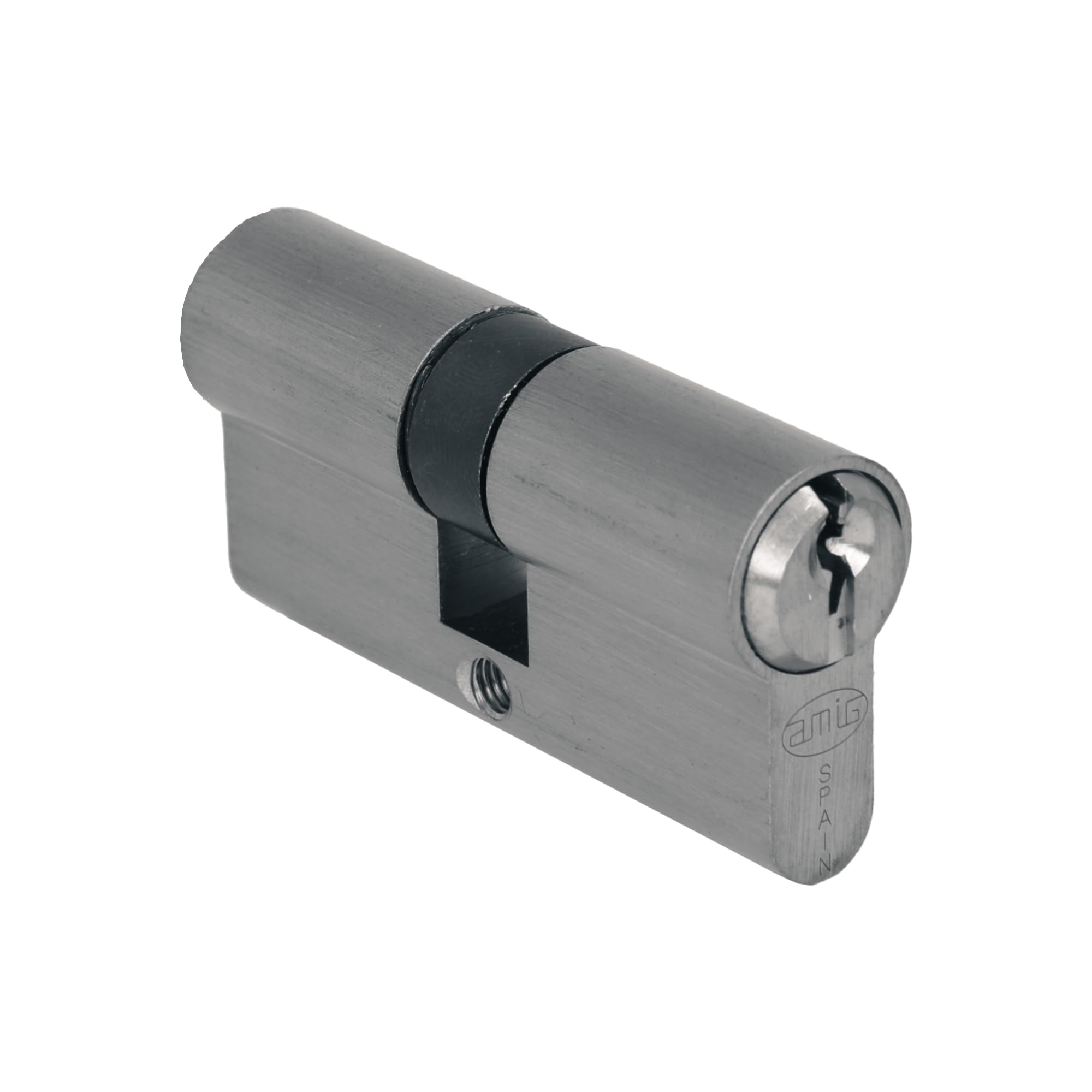 Amig, Lock Cylinder, Size: 80 mm (35-45), 6 Pins, Anti-Pick and Anti-Bumping System, Anti-Drill Pins, Includes 3 Keys