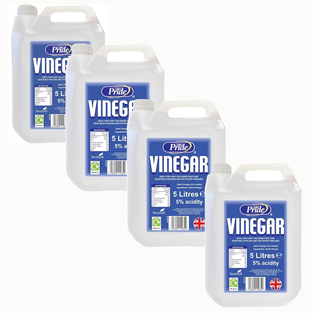 White Vinegar 5L | Food Grade | Baking, Pickling, Marinating | UK Made | (Pack of 1) 5 Litres — view 8