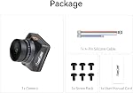 FPV caméra RunCam Phénix 2 SE - Spécial Edition Caméra Micro Drone avec Hotte d'objectif 5.8ghz FOV160°Global WDR 8.6g pour RC FPV Courses d'avion de voiture Drone...