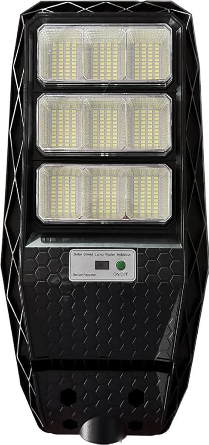 80W Solar Street Light with Motion Sensor,Wireless,Outdoor with Remote Control Solar Light Set