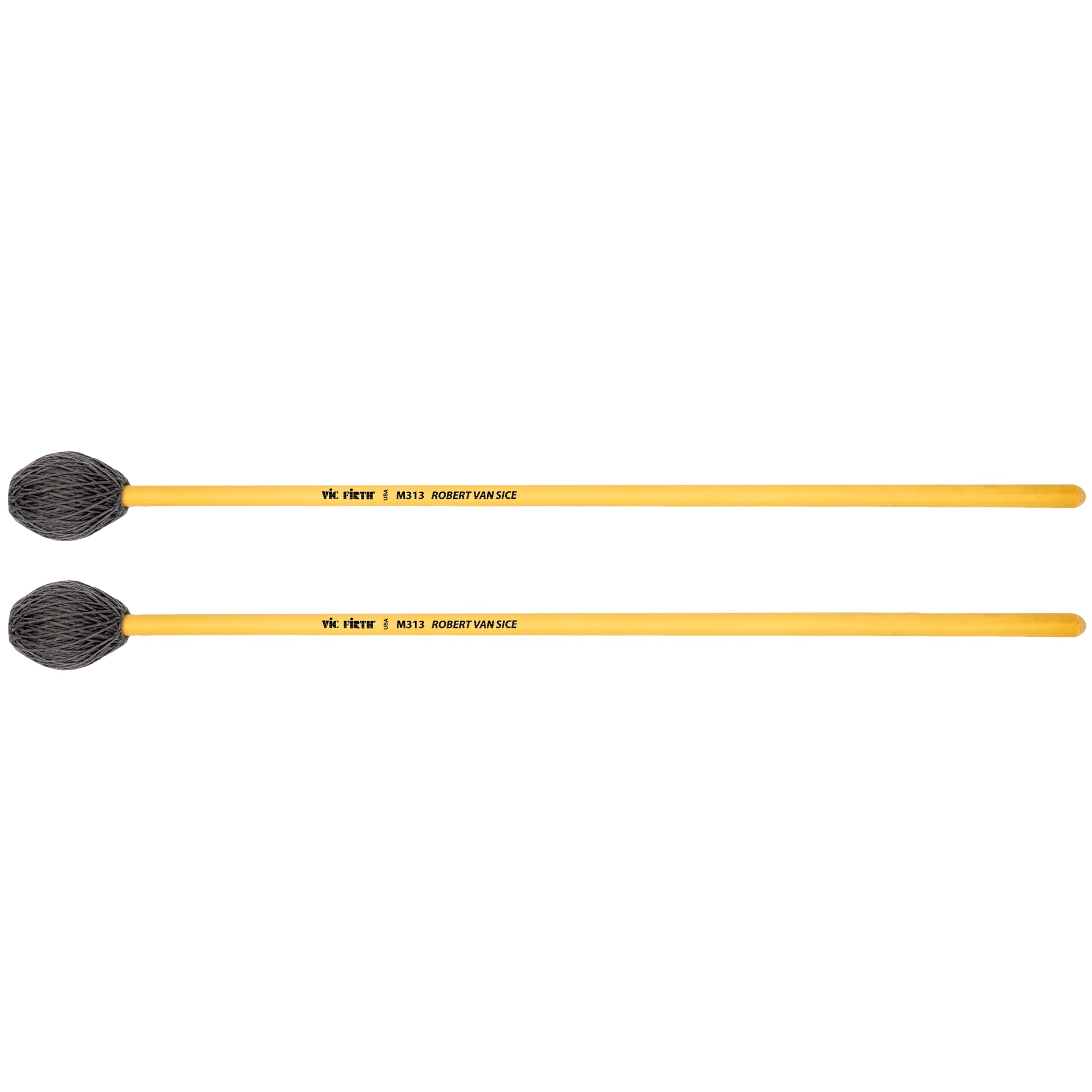 VIC FIRTH M313 Robert Van Sice Keyboard Mallet Vibraphone Medium, natural