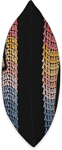 Miniatura 2 de Aerobics Instructor Exercise Fitness Gifts Aerobics Instructor Groovy Exercise Fitness Throw Pillow, 16x16, Multicolor