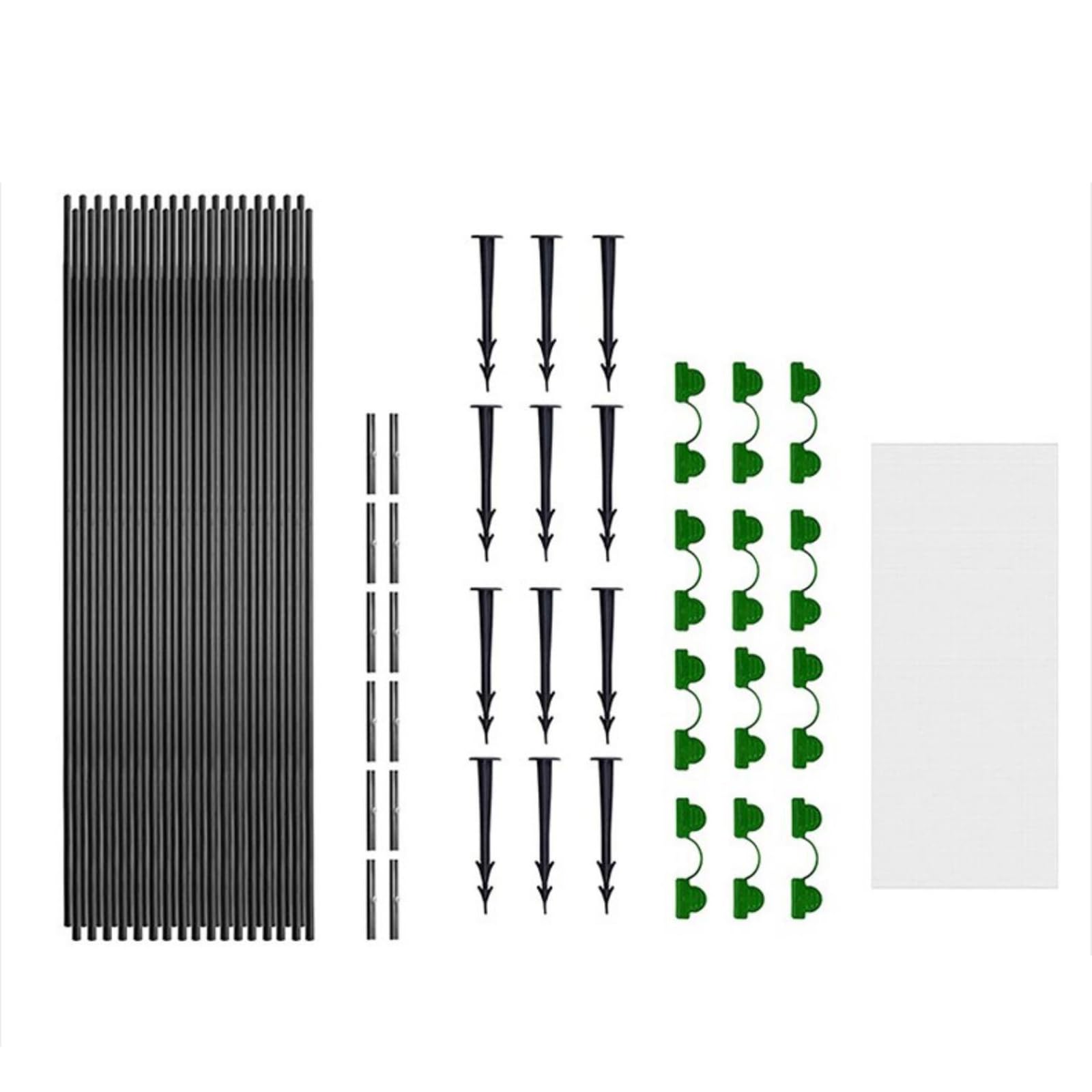 Film de couverture de plantes avec arceaux de serre anti gel extérieur