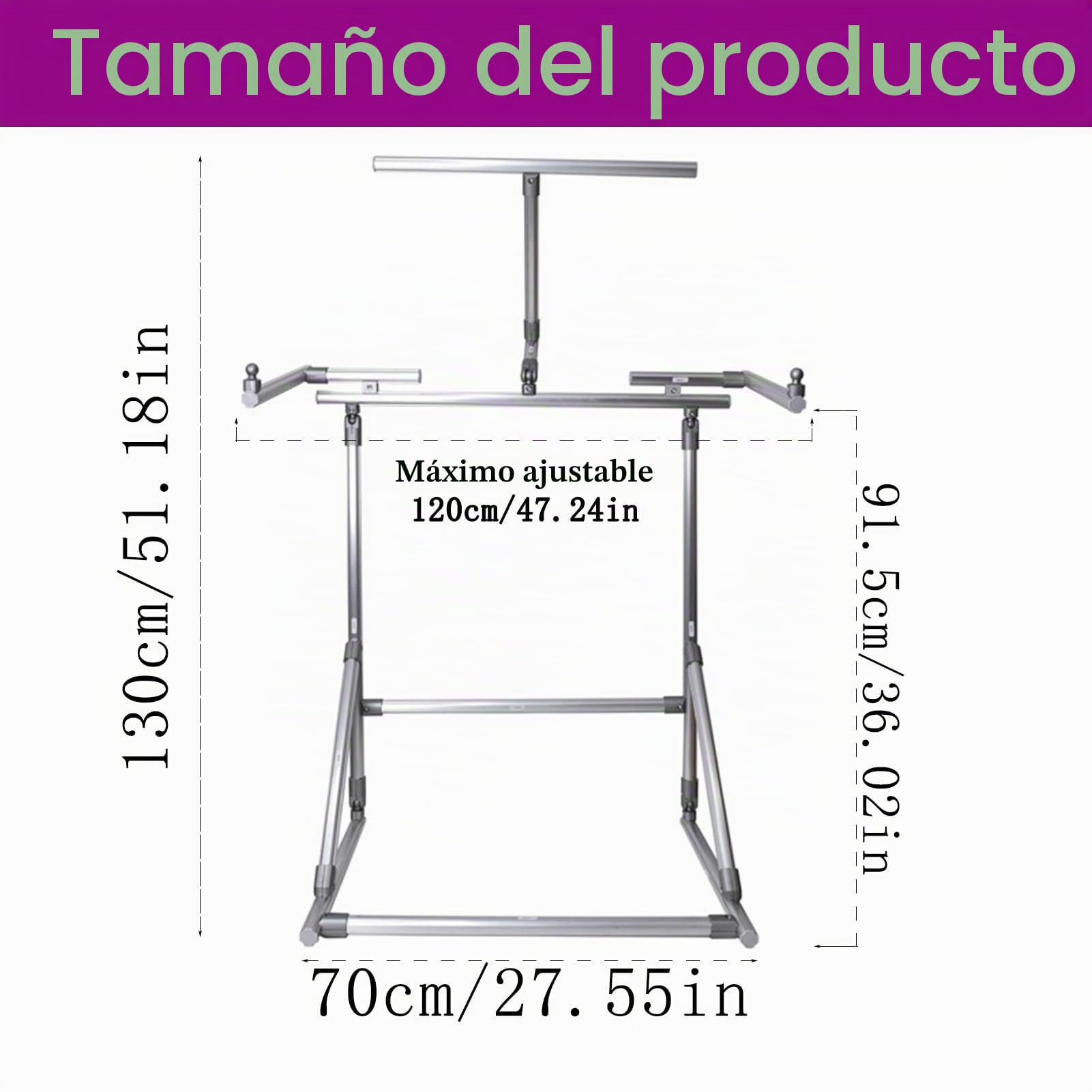 bastidor para bordar Soporte para bordado de punto de cruz, Material de aluminio ajustable de pie para costura, adecuado para Manual y costura