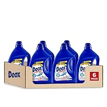 Deox – Detersivo Lavatrice Liquido Fresh, 180 Lavaggi, Smacchia e Igienizza, con Formula Antiodore, 1500ml x 6 Confezioni