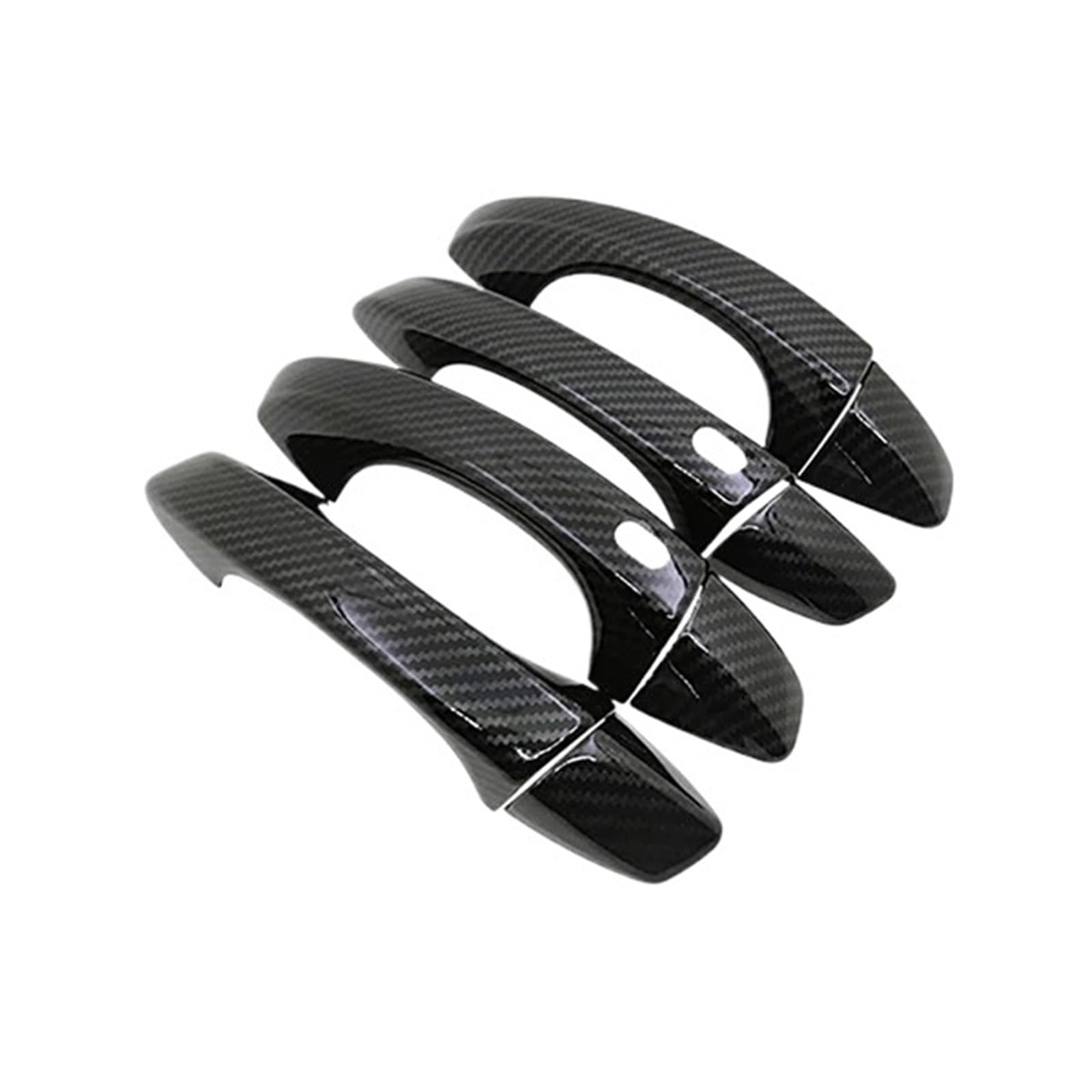 Pokngbi Brown Car Door Handle Fit For Seat Arona Accessories Kj7 2017~2024 Car Door Handle Cover Exterior Scratch Protective Decor Rustproof(Brown)