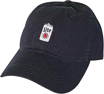 Miller Lite Can Navy Dad Hat