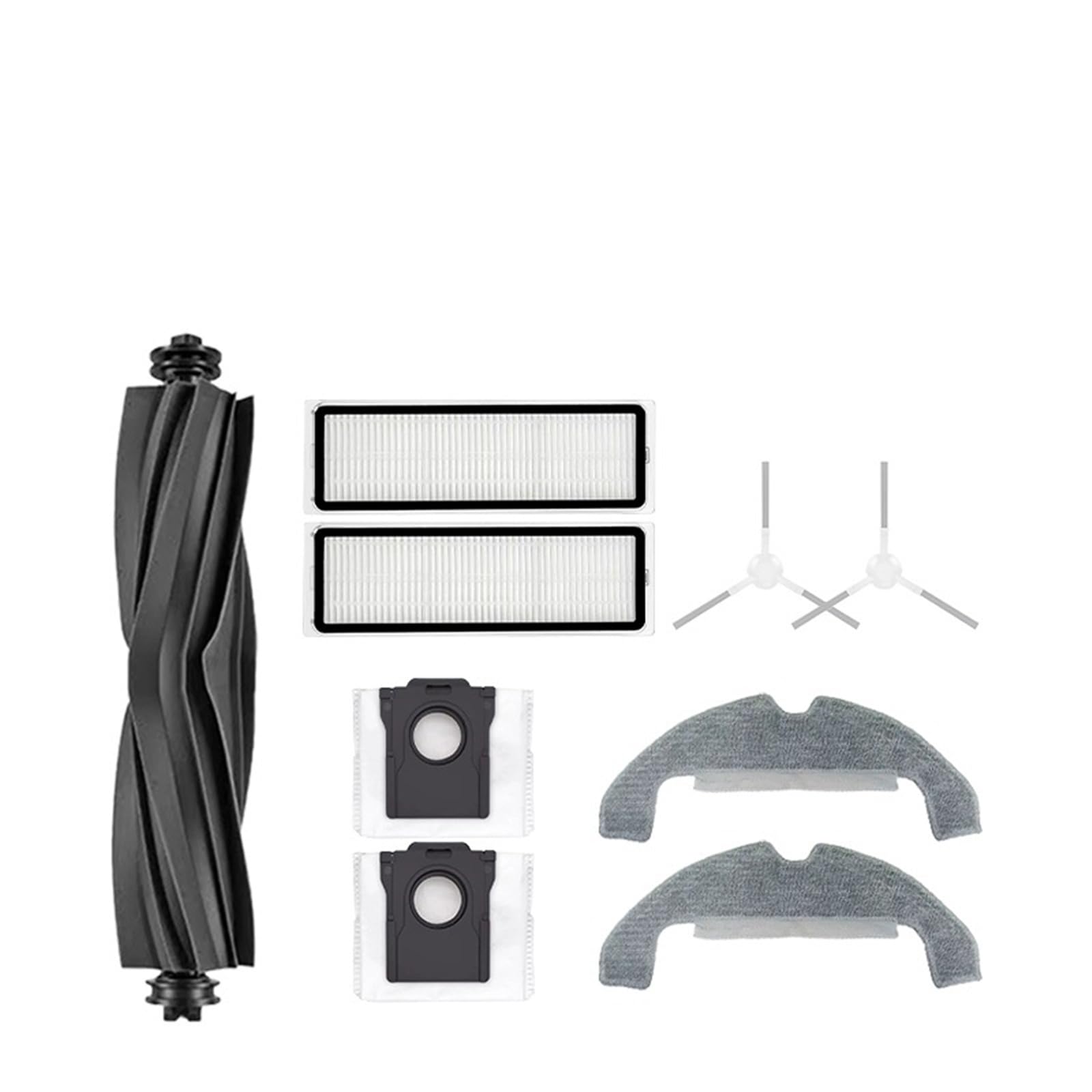 Compatible con Dreame D10 Plus Gen 2 RLD32GD Cepillo Lateral Principal, Filtro Hepa, Fregadero, Bolsa for Polvo for Parrilla, repuestos compatibles Accesorios de Repuesto