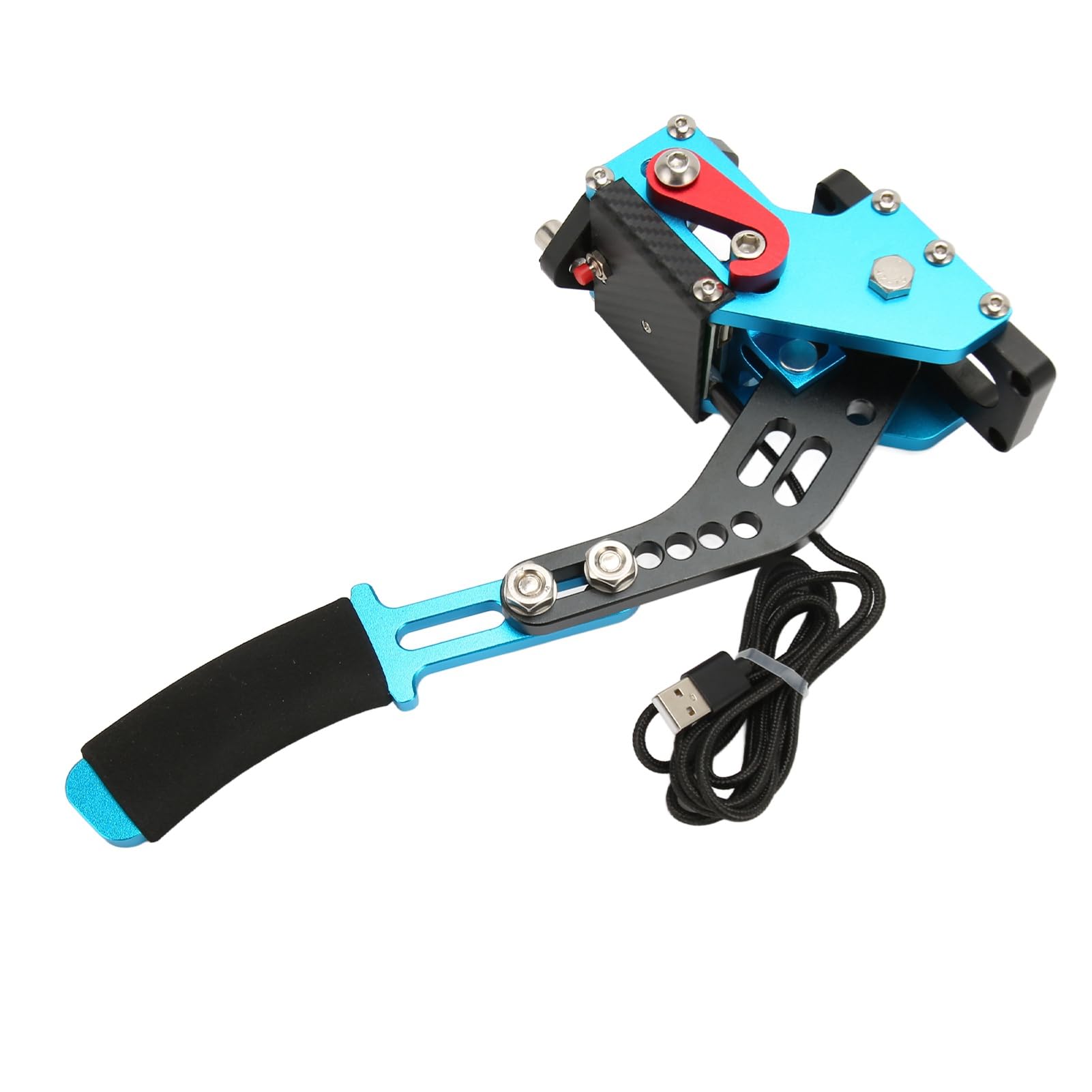 Freno a Mano USB per ONE Series S X PC - Gioco di Corse per Logitech G920, 64 Bit Sim Racing Universale (Blu)