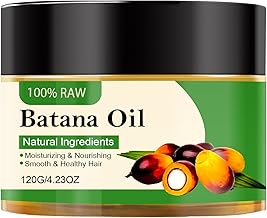 Huile de Batana Brute Bio, Batana Oil Naturelle du Honduras, Huile Essentielle de Batana 100% Pure Pressée à Froid, huile Cheveux Pousse, Favorise la Densité des Cheveux Chez les Hommes et les Femmes