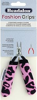 Beadalon Fashion Grips Tool Cover Sm Cheetah Pk2pc