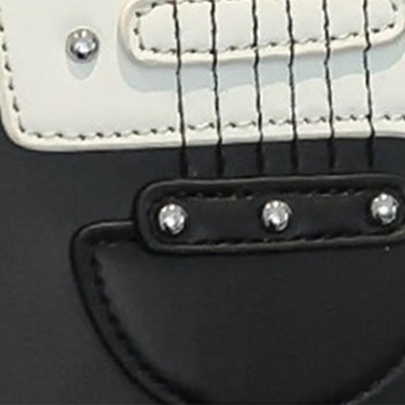 LOVIVER Borsa a tracolla a forma di chitarra da donna borsa creativa per eventi regalo di compleanno spiaggia, Nero