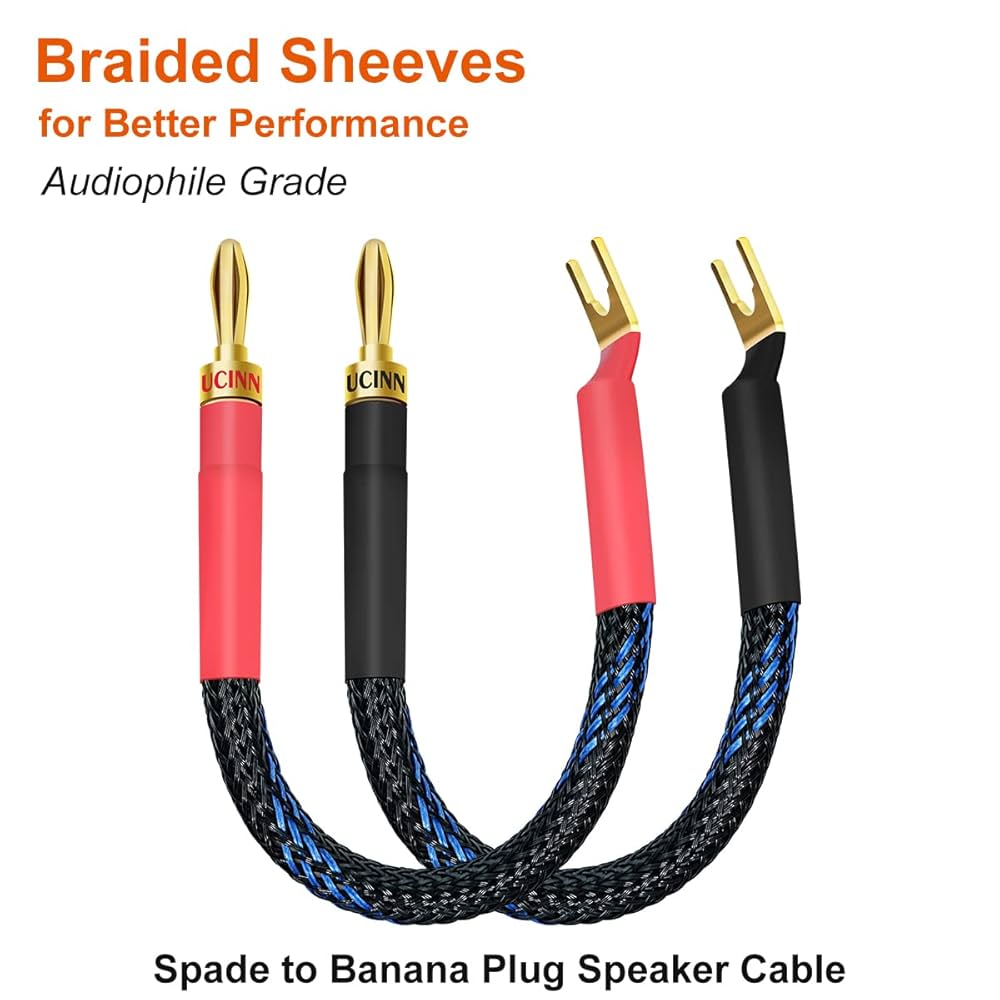 2200αZONOTONE ジャンパーケーブル20cm金Yラグ端子 8mm付 2200αZONOTONE ジャンパーケーブル 20cm Y端子金プラグ｜SOUNDMART