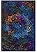 Popular Handicrafts Blue Tie Dye Bohemian Tapestry Elephant Star Mandala Tapestry Wall Hanging Boho Tapestries Hippie Hippy Beach Coverlet Curtain 54x84 Inches,(140cmsx215cms)