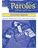 Paroles, Activity Manual