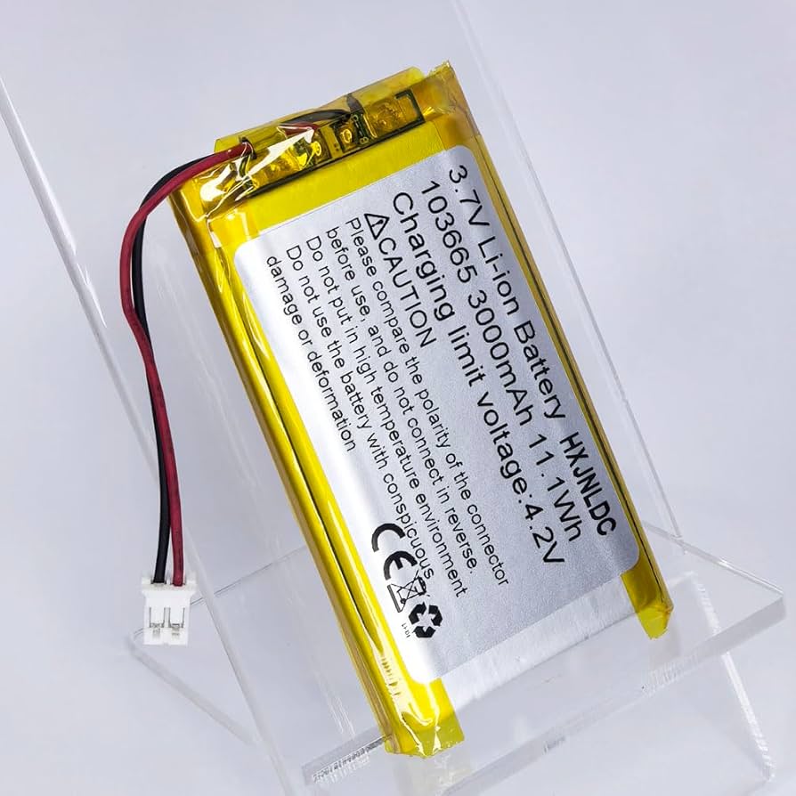 その他 carryonstill Amazon.com: HXJNLDC DC 3.7V 3000mAh 103665 Rechargeable