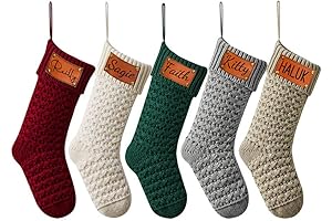 Disney Christmas Stockings, Personalized with Leather Patch