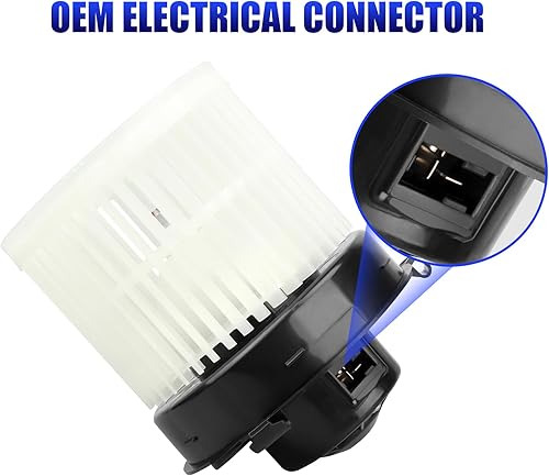 Miniatura 4 de Motor de soplador de calentador de CA delantero con ventilador para Nissan Versa 2012 2013 2014 2015 2016 2017, 2014-2017 Nissan Versa Note