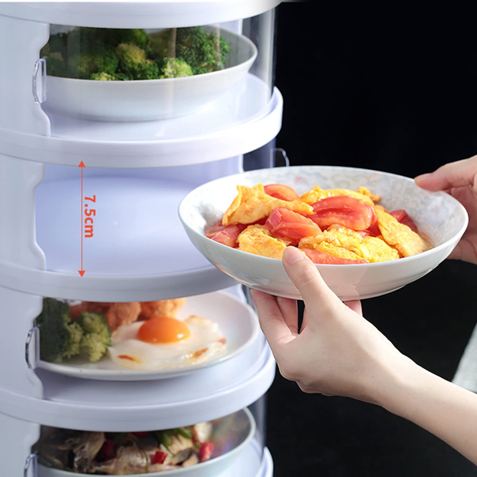 Insulated Tent Cover Insulated Food Cover Transparent Dish Cover ...