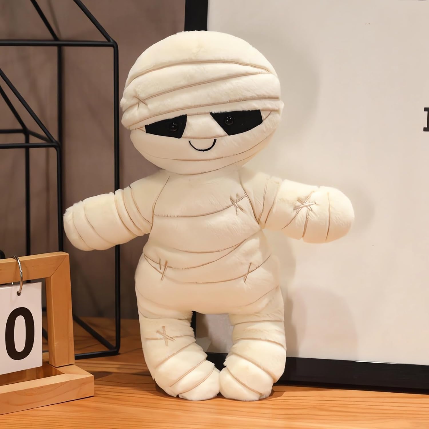 Halloween Plush Toy,13 inches Mummy Stuffed Animal Halloween Doll Easter Christmas Birthday Gifts for Girls Boys - Image 4