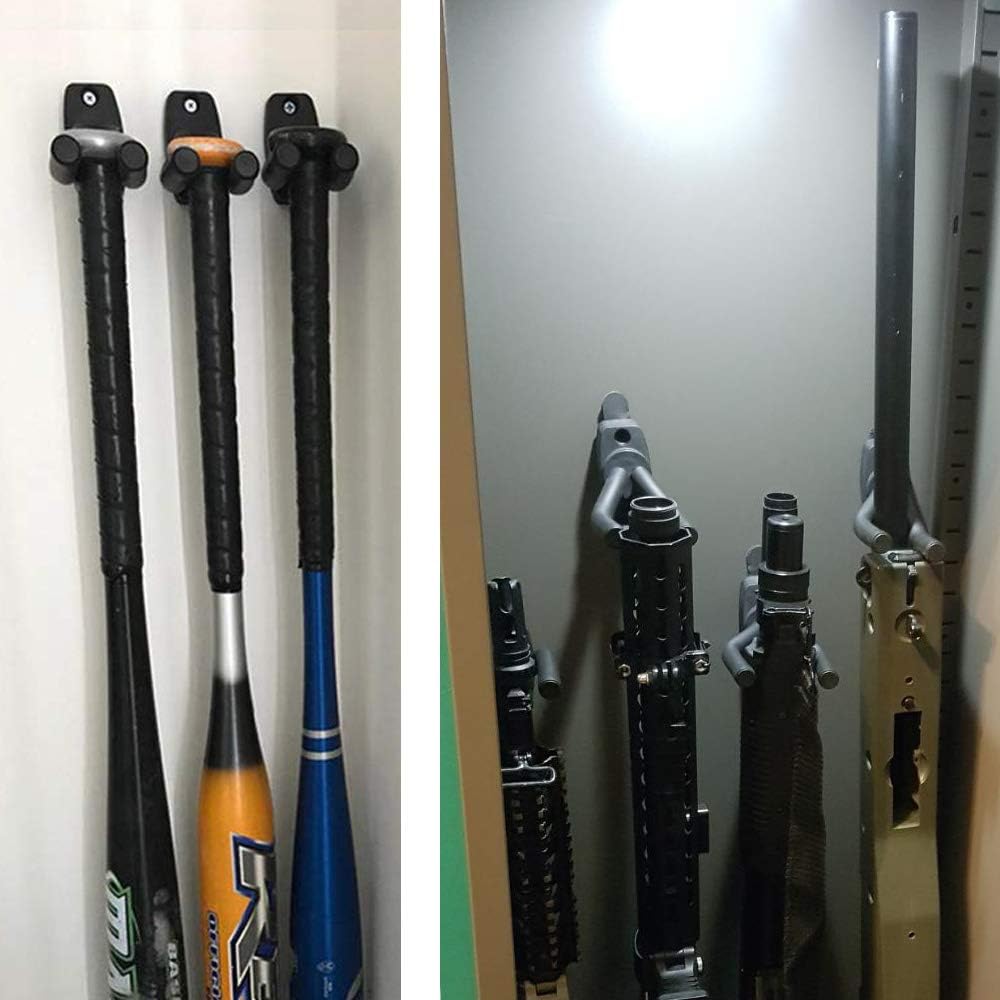 Gun Racks Wall and Mount Shotgun Hook Rifle Hanger Gun Storage Display for Guitar, Rifles, Shotguns, Airsoft, Compound Bow 4 Set : Sports & Outdoors