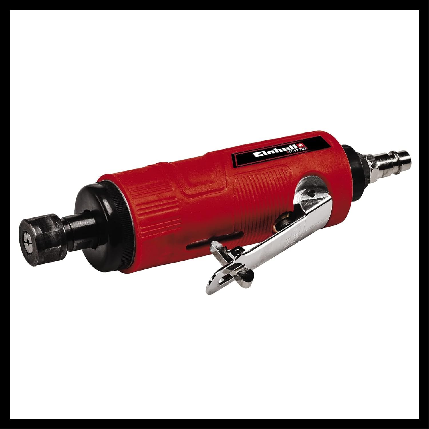 Einhell Havalı Kalıpçı Taşlama TC-PP 220 (zımparalama, parlatma, gravür ve çapak alma için, 10 taşlama ucu, taşıma çantası, yağsız) - 4138540