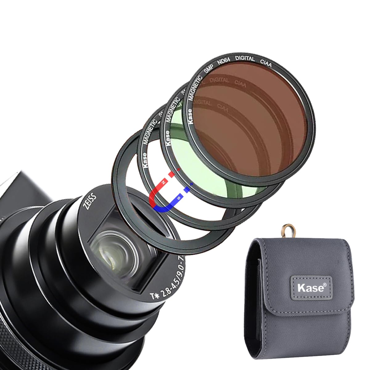 Amazon.com : Kase Wolverine Magnetic Filter Kit UV/CPL/ND64 for