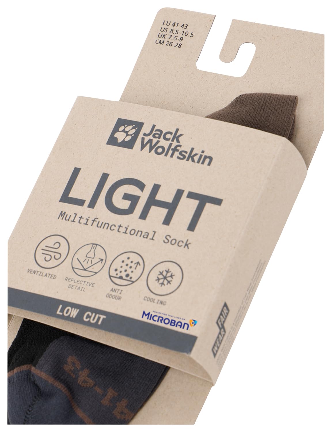 Jack Wolfskin skarpety turystyczne Uniseks Prelight Sock Low C
